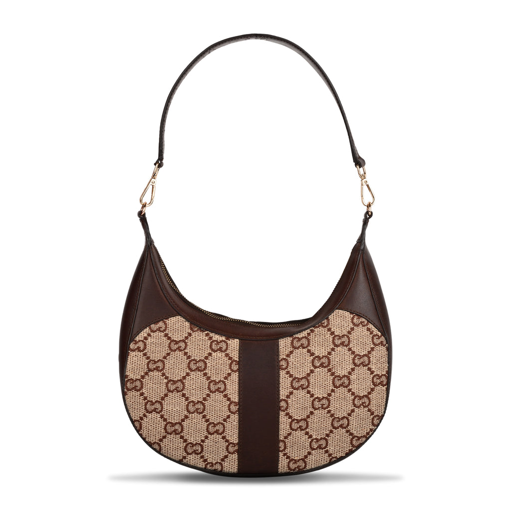 The Monogram Crescent Hobo