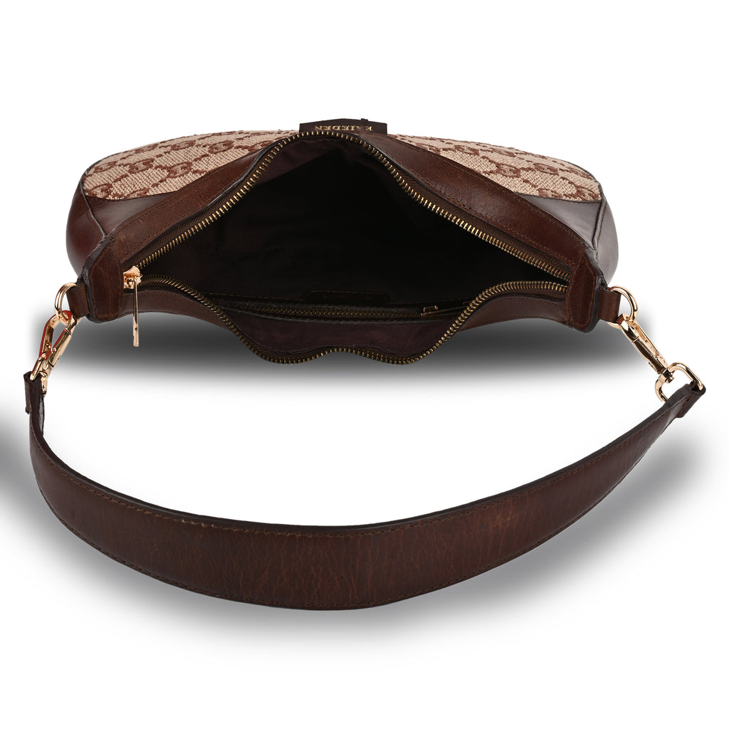 The Monogram Crescent Hobo