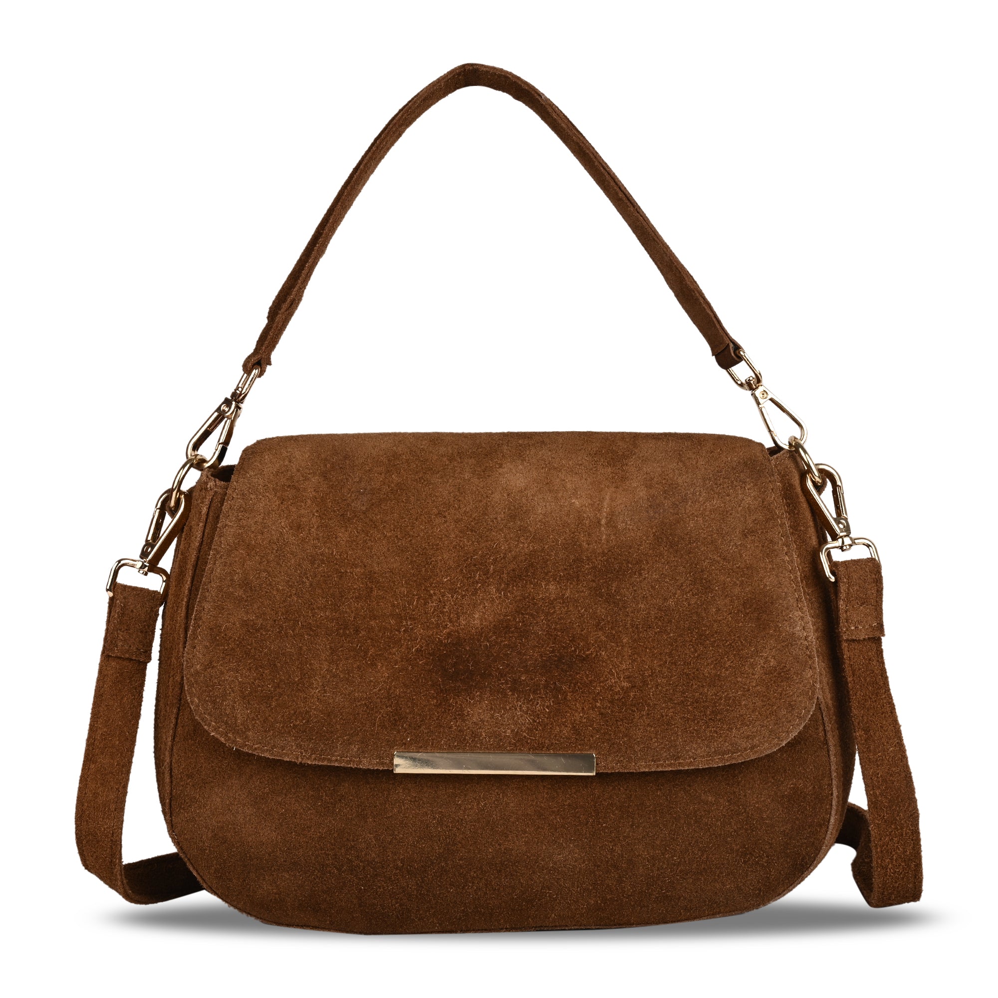 The Tobacco Suede Saddle