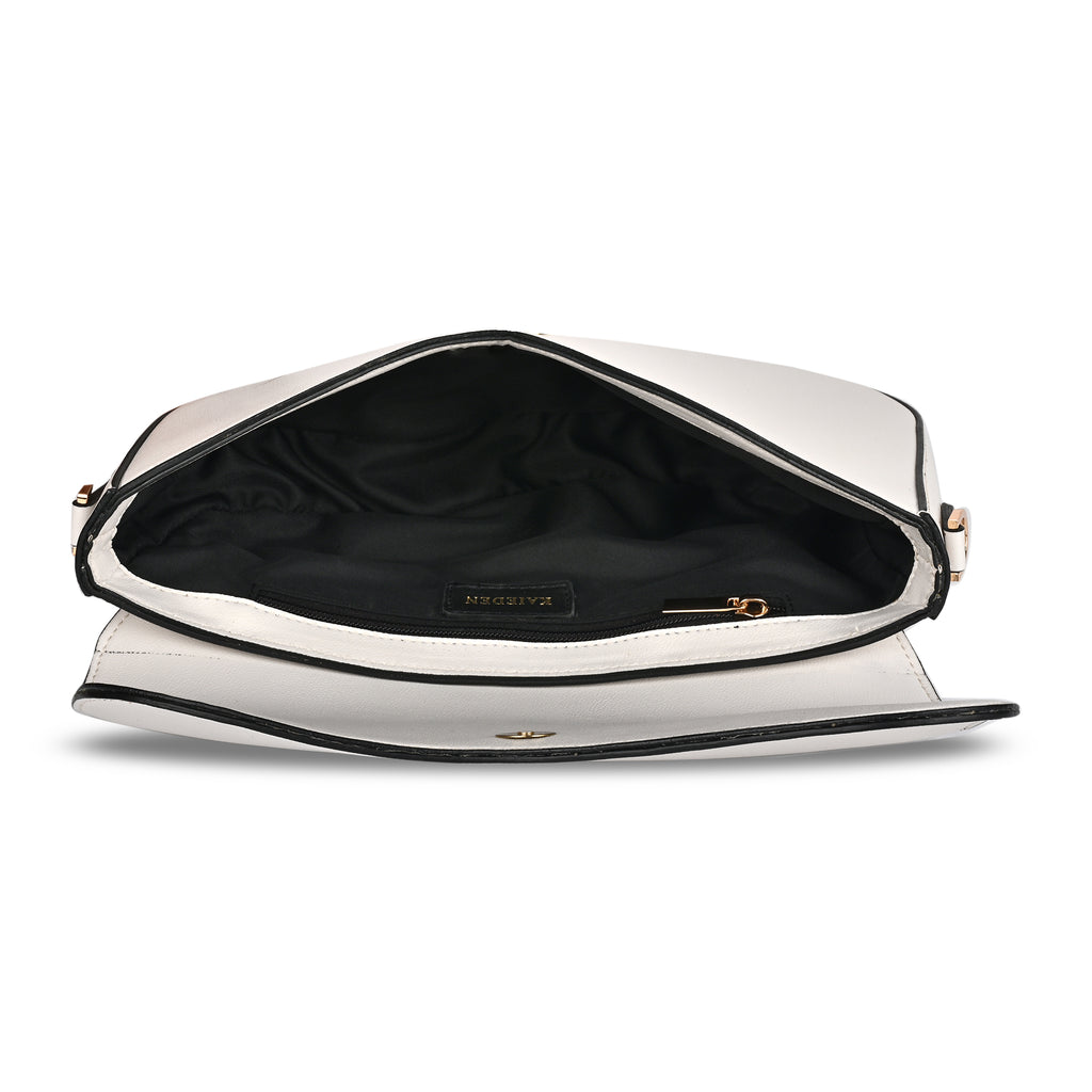 The Blanc Saddle Flap