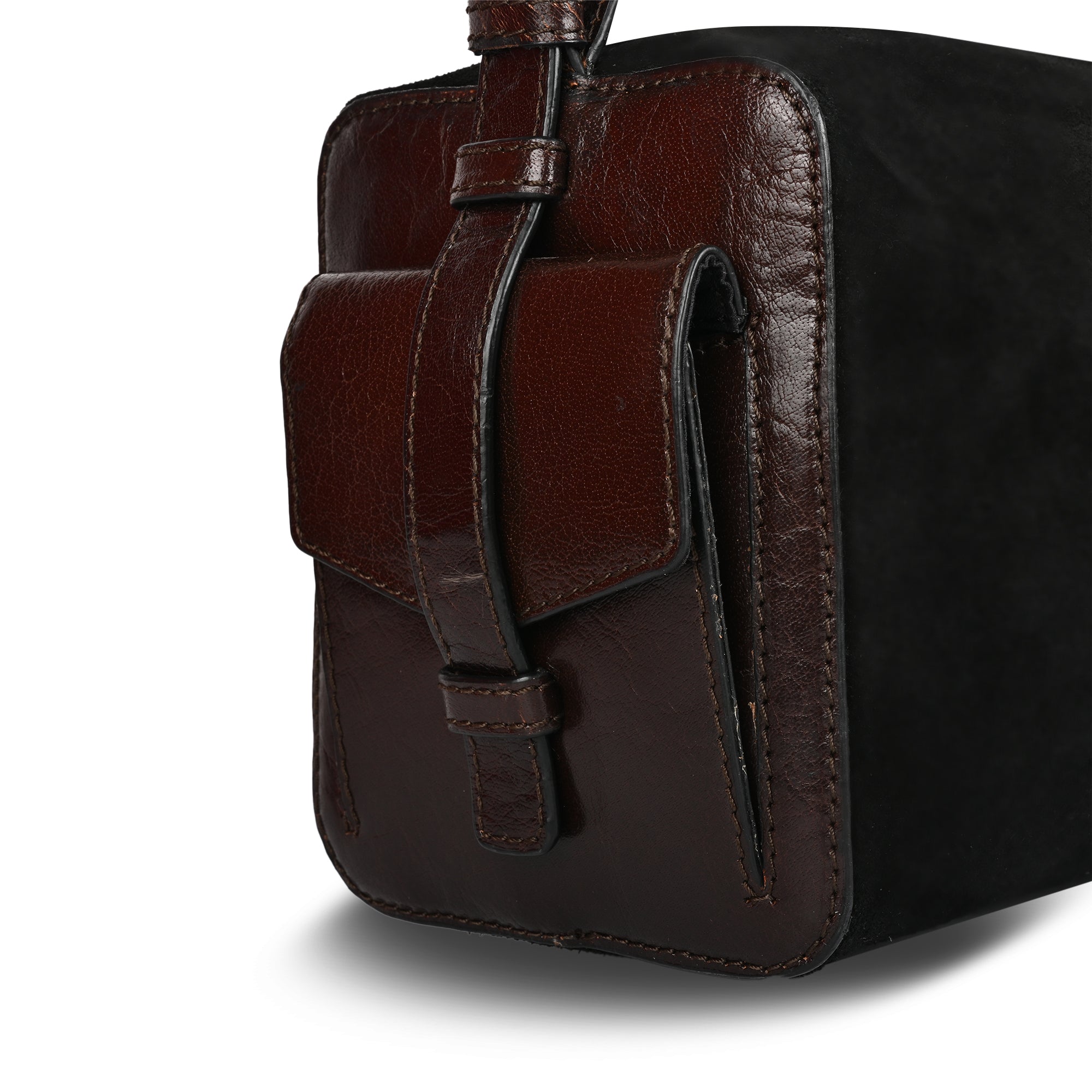 The Noir Canvas Shoulder Bag