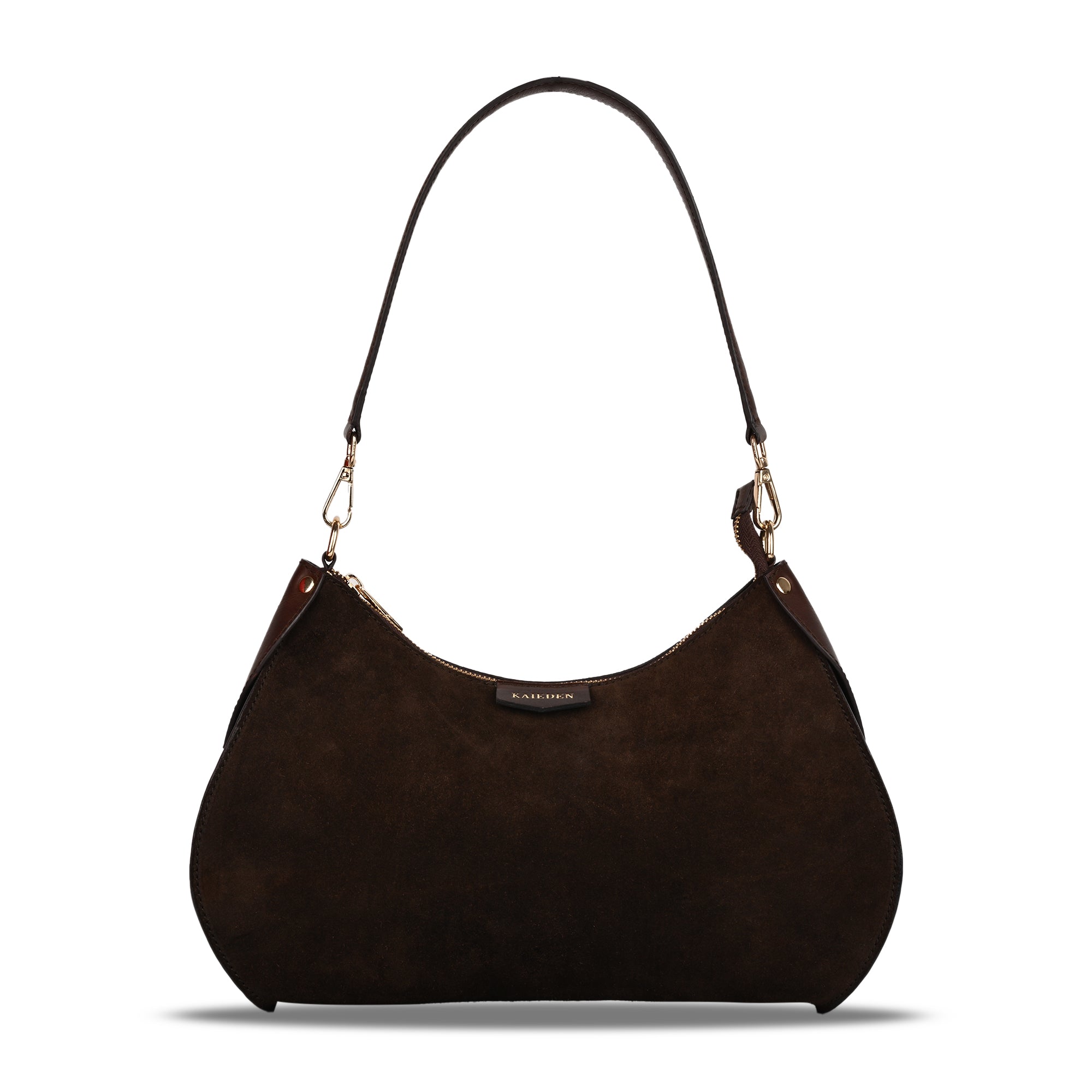 The Espresso Suede Crescent