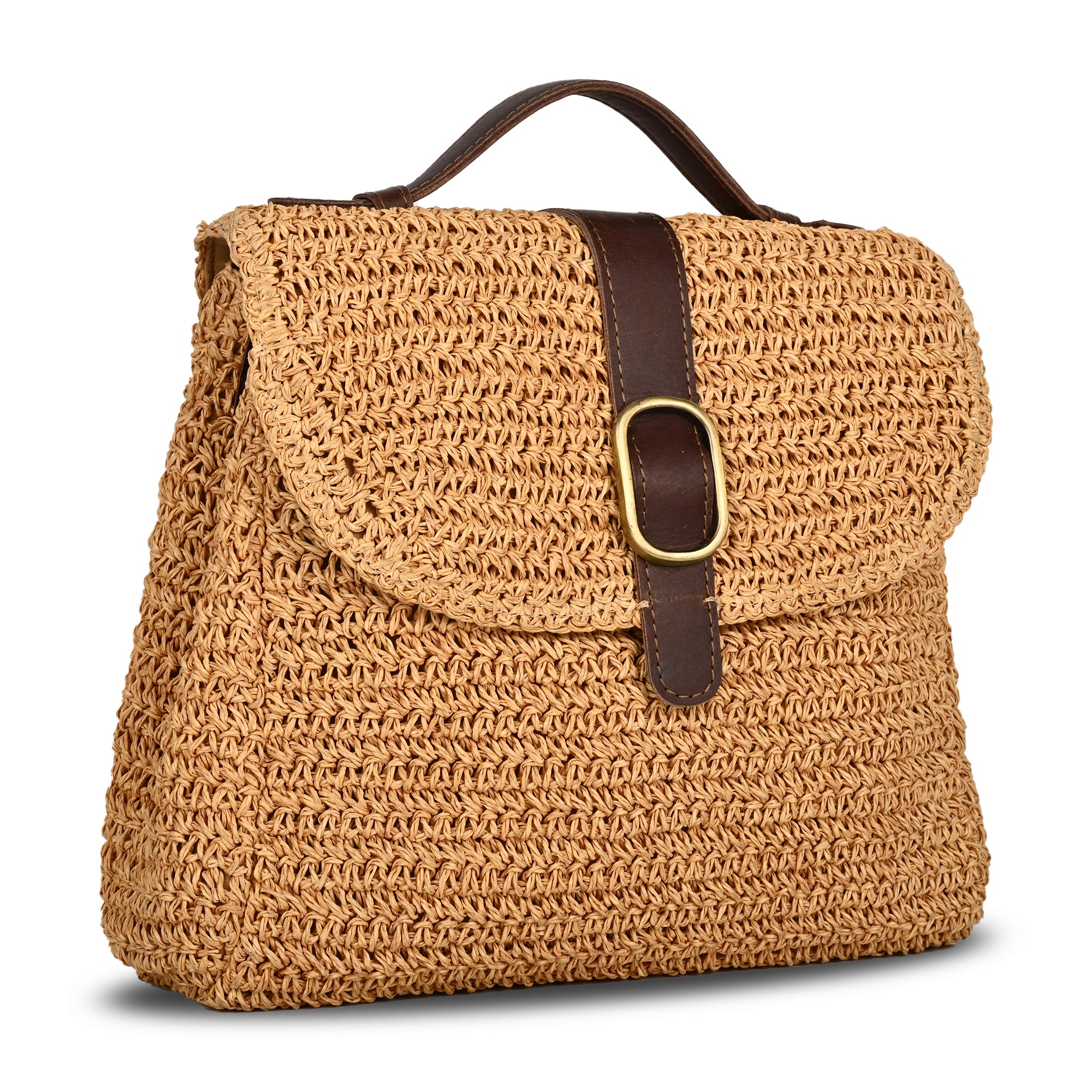 The Coastal Raffia Satchel