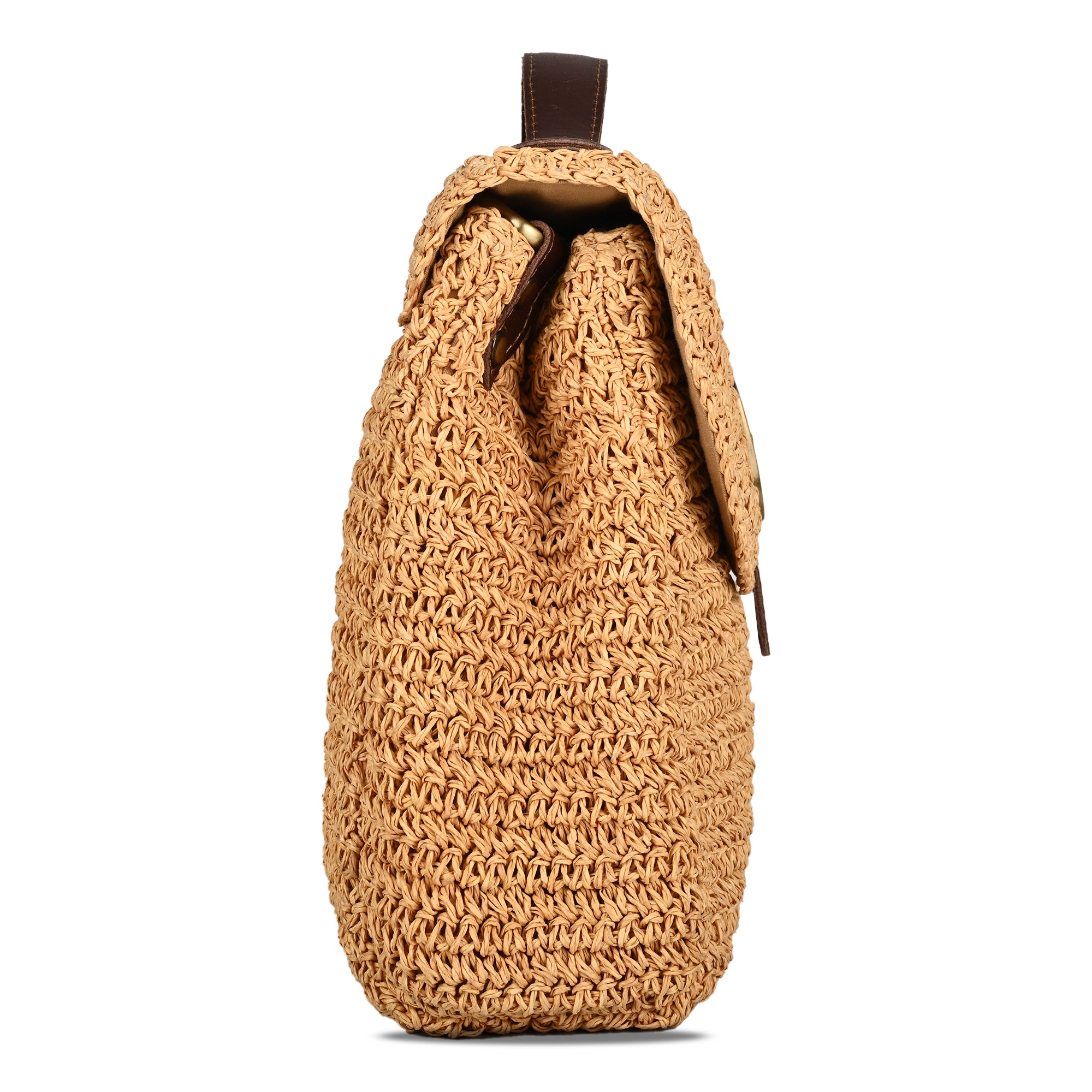 The Coastal Raffia Satchel