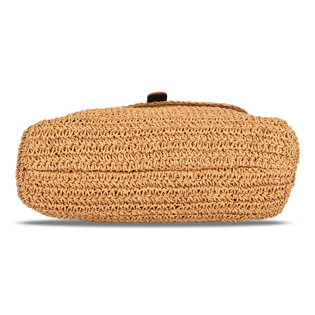 The Coastal Raffia Satchel