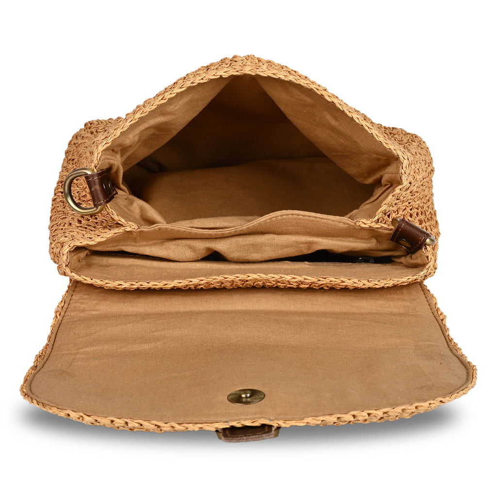 The Coastal Raffia Satchel